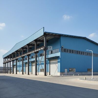 Warmtebehandelde Staalconstructie Werkplaats Metalen Werkplaats Combinatie van Warmtebehandeld Frame en Staalconstructie voor Industrieel Gebruik