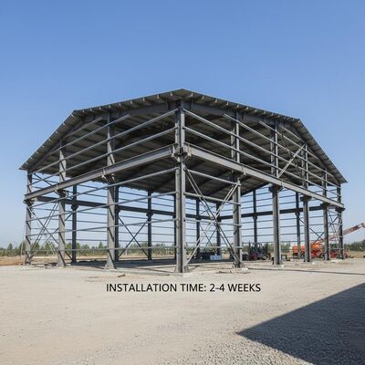 SA 2.5 Staalconstructie met een levensduur van 50 jaar en corrosiebestendigheid