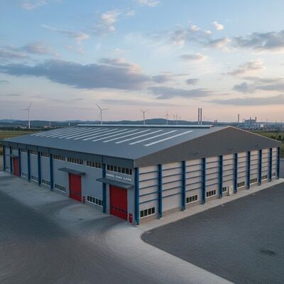 Windbelasting 0,35 kN/m2 en aardbevingsbestendigheid Graad 8 Staalconstructie