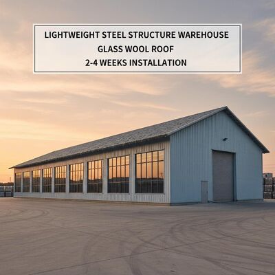 Windbelasting 0,35 kN/m2 Aardbevingsvastheid Graad 8 gegalvaniseerde staalstructuur