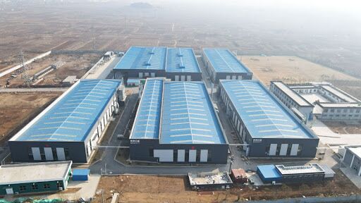 Industriële modulaire staalconstructie met hoge belastbaarheid van 5000 kg/m², aanpasbare afmetingen en hoge corrosiebestendigheid