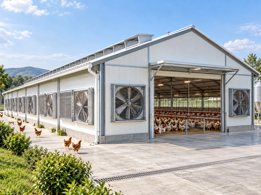 Hoog aardbevingsbestendig geprefabriceerd staalgebouw met aangepast ontwerp en warmdip galvanisatie