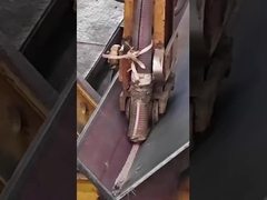 Weergave van lasdetails van staalconstructies