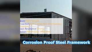 Corrosiebestendige stalen structuur PTFE-coating