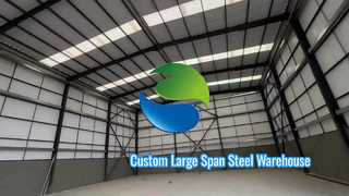 Custom Steel Structure Warehouse Durable Industrial Storage
