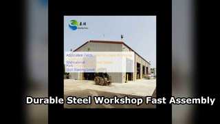 Duurzame staalconstructieworkshop Prefab industriële oplossing